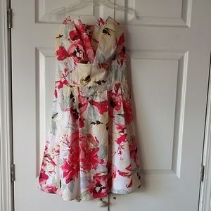 Maurices Spring strapless sun dress